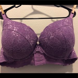 Purple lace Bra